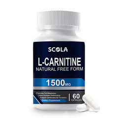 60 CAPSULES Acetyl L-Carnitine 1500mg Fat Burner Energy Support Nervous System