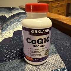 Kirkland Signature CoQ10 300 mg 100 Softgels Maximum Potency EXP 07/27