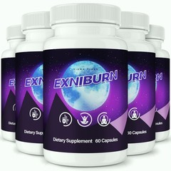Exniburn Capsules, Advanced Fat Burner & Weight Loss Supplement – 5 Pack