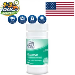 One Daily Essential Multivitamin Tablets – 100 Count for Optimal Health