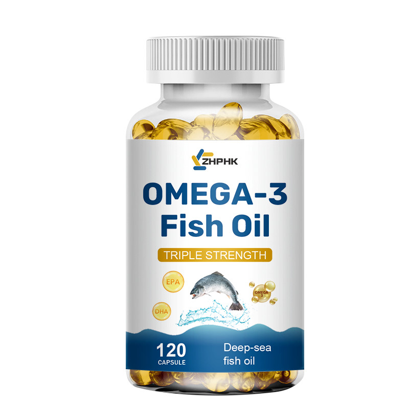 (1-4 Pack)Omega 3 Fish Oil Capsules 3x Strength 3600mg EPA & DHA,Highest Potency