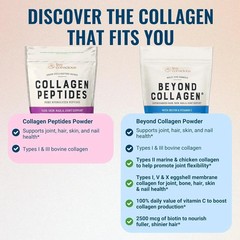 Live Conscious Collagen Peptides Powder – Hair, Skin, Nail & J Support – 16 oz