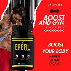 (5 Pack) Erefil Advanced Male Health Support Vitamin Supplement Ere Fil 300 Caps