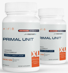 Primal Unit XL, Support Energy, Stamina & Vitality Support – 2 Bottles