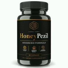 HoneyPezil Capsules, Advanced Honey Pezil Memory & Brain Supplement (60 Capsule)