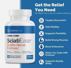 1-3 Bottles SciatiEase Labs Sciati Ease Sciatic Nerve Formula 120 Cap ! Exp 2028