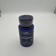 Life Extension, Optimized Ashwagandha 60 vegetarian capsules Best by 7/2026