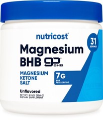 Nutricost Magnesium BHB Salts (250 Grams) – Gluten Free