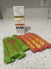 Evie Beauty Fuel Electrolyte Mix Pack 8 Packs Kiwi Strawberry Peach Mango