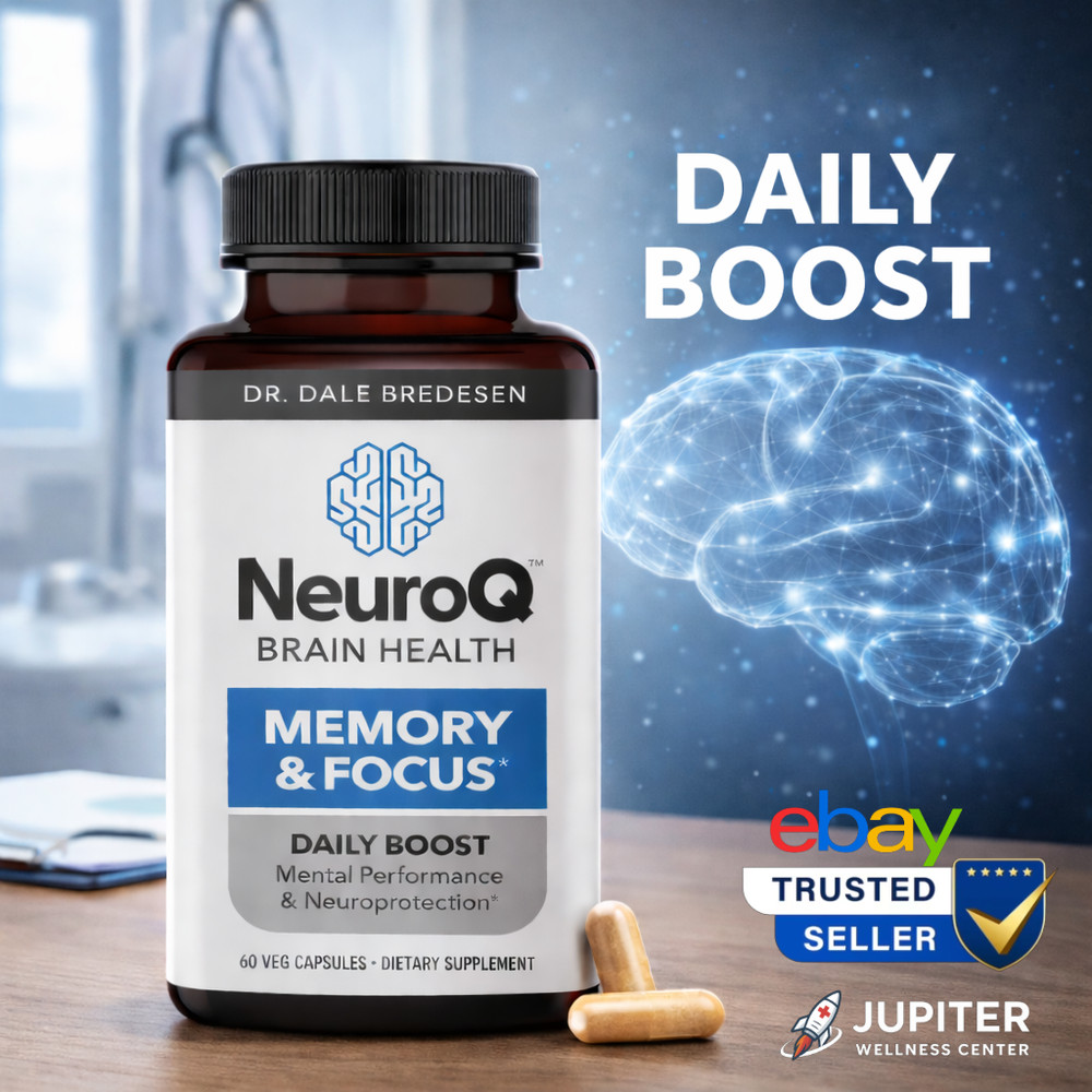 LifeSeasons NeuroQ Brain Health Memory & Focus 60 Veg Capsules Exp 7/2028