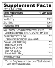 trunature PROSTATE PLUS HEALTH COMPLEX Large Bottle 250 Softgels