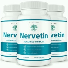 Nervetin Capsules, Daily Supplement for Nerve Support, Relaxation & Comfort -3pk