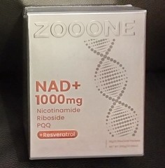 ZOOONE NAD+ Nicotinamide Riboside PQQ Drink Mix Energy & Skin Support 30 Pack