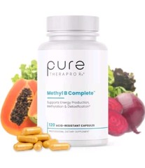 Pure Therapro Rx Methyl B Complete – Optimal Methylated B Complex w/Quatrefol…