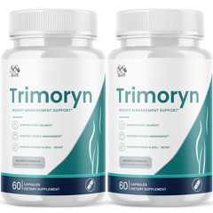 (2 Pack) Trimoryn Advanced Weight Management Support Supplement 120 Capsules