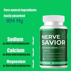 Nerve Savior Advanced Nerve Support Formula – Neuropathy Pain Relief R-ALA