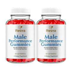 2-Pack Revra Gummies For Men – Revra Daily Male Support Gummies – 120 Gummies
