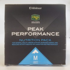 Melaleuca Peak Performance Nutrition Pack for Men 30 AM & PM Packets Antioxidant