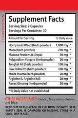 Tongkat Extract – Horny Goat Weed Extreme – Increasing Testosterone Level 1B
