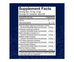 (66 Servings) Host Defense Stamets 7 Powder 100g Organic Immune Support