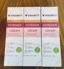 3x Vigority Estrogen Cream for Women 4 oz – Body Balance & Menopause Relief