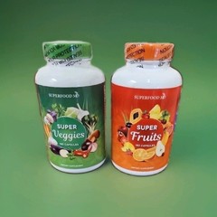 Fruits and Veggies Capsules, 180 Count – Pack of 2