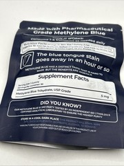 Truehealthic Mtlene Blue Gummies 30 Servings Keep Your Mind Sharp Exp 2028