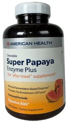 Super Papaya Enzyme Plus 360 Chew Tablets. Exp:05/2027