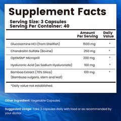Joint Support – Protect Joint and Bone Health, with Chondroitin, Hyaluronic Acid