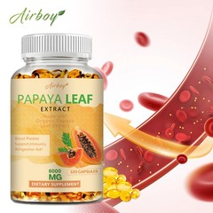 Papaya Leaf Extract -Supports Platelet Count, Immunity, and Digestive Function