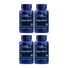 Life Extension Dopa-Mind – Supports Mental Acuity & Longevity 60 Tablets 4 Pack